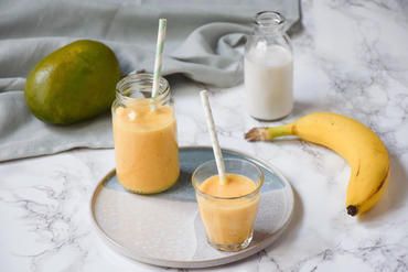 Compote pomme-banane-mangue Compote pomme-banane-mangue