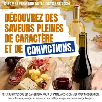 C'est l'automne, les vins et fromages font leur foire chez Biocoop C'est l'automne, les vins et fromages font leur foire chez Biocoop