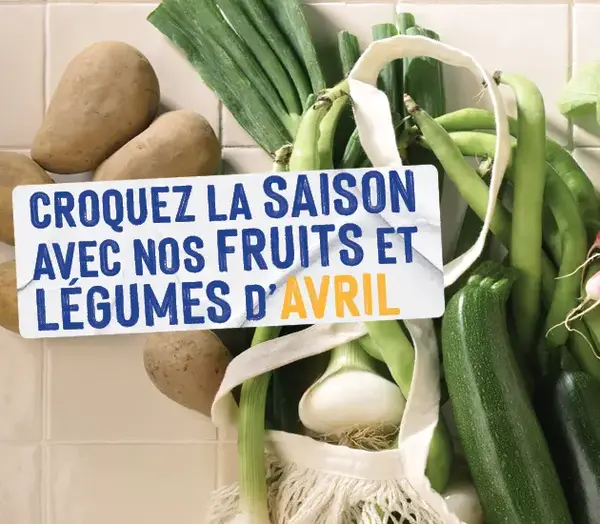 Découvrez notre calendrier de saisonnalité d'Avril 2026 ! Découvrez notre calendrier de saisonnalité d'Avril 2026 !